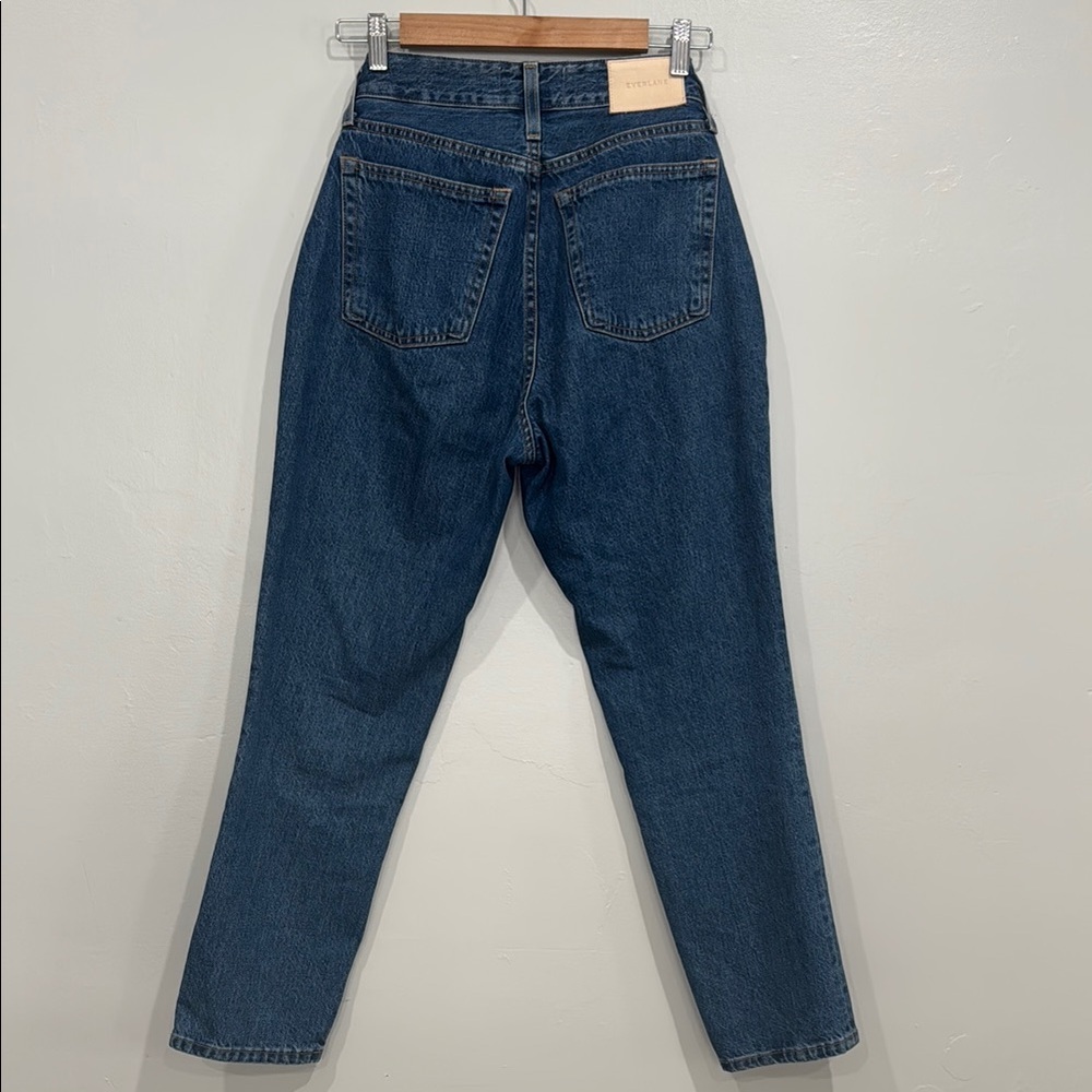 Everlane The Curvy 90’s Cheeky Straight Women's Blue Jeans SZ: 26R - Picture 5 of 9